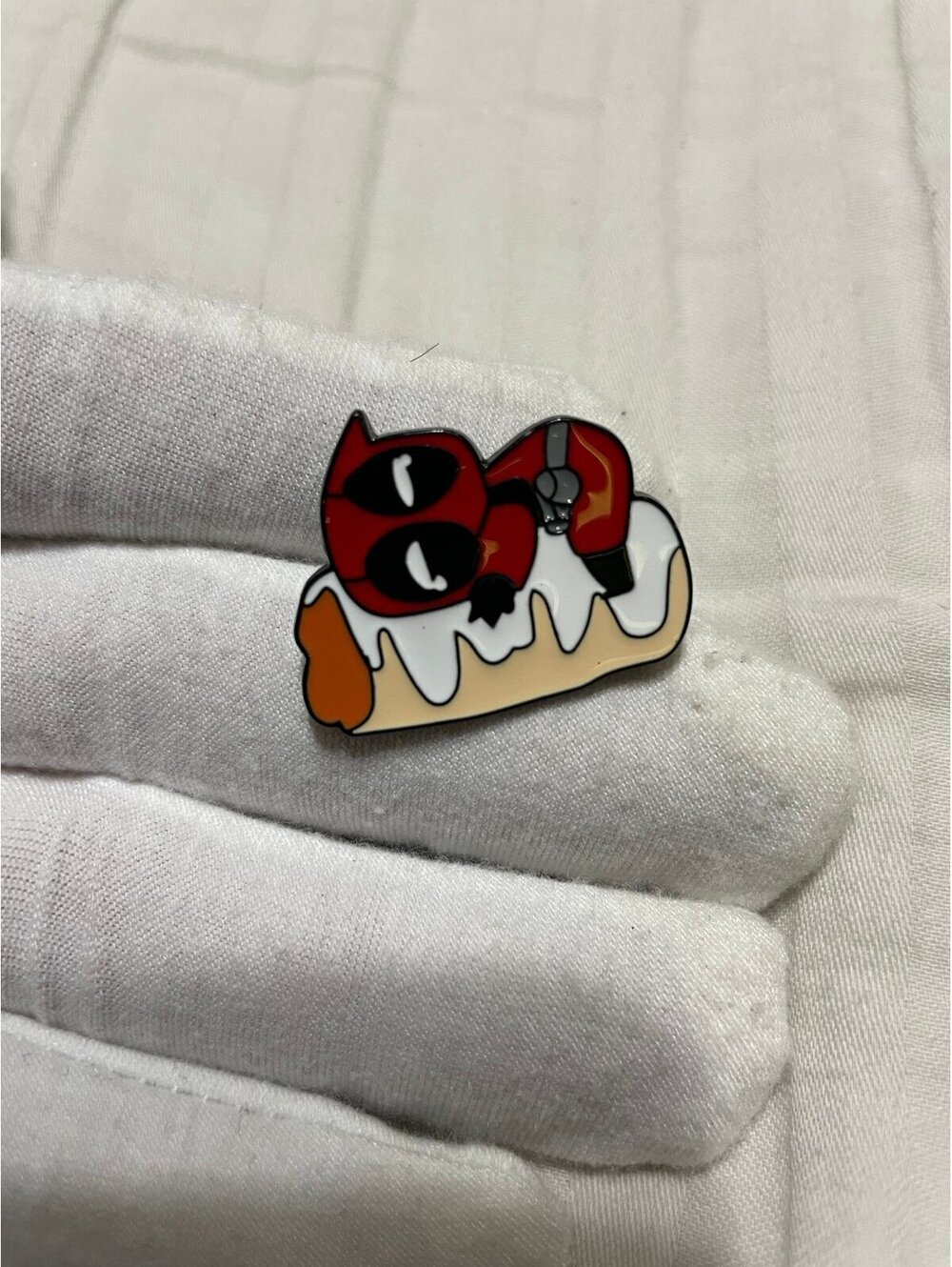 Deadpool enamel pin brooch anime cartoon cute